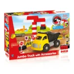 (6045) Camion Jumbo cu cuburi de construit, 40 piese