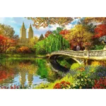 (20216) Central Park, Manhattan, New York, 500+1 elemente din lemn - imagine 2