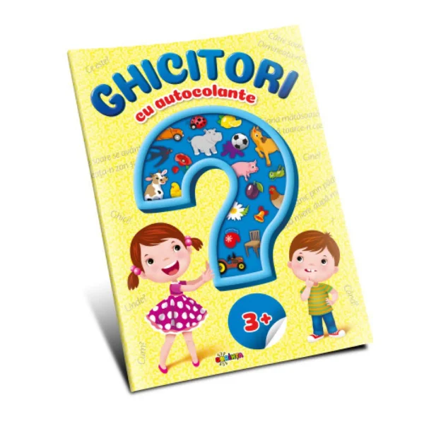 (56110) Marea carte. Ghicitori cu autocolante 3+