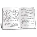 (56400) Citesc pe silabe. Colorez. Gainusa rosie (vol 5) - imagine 2