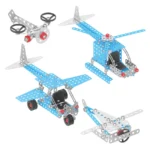 (1042) Constructor din metal "Transport aerian" 191 elemente - imagine 2
