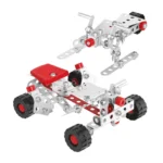 (1394) Constructor din metal "Motociclete" 198 elemente - imagine 5