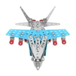 (4937) Constructor din metal "Avion" 176 elemente - imagine 3