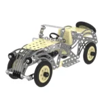(4821) Constructor din metal 284 elemente - imagine 2
