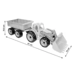 (3688) Tractor cu remorca si caus - imagine 5