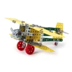 (4791) Constructor din metal "Avion biplan" 260 elemente - imagine 2