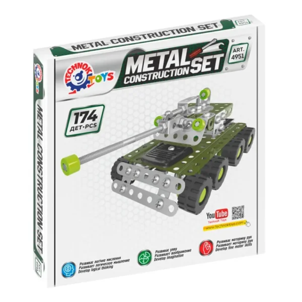 (4951) Constructor din metal "Tank"