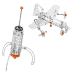 (2094) Constructor din metal "Tehnica spatiala" 225 elemente - imagine 5