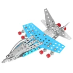 (4937) Constructor din metal "Avion" 176 elemente - imagine 2