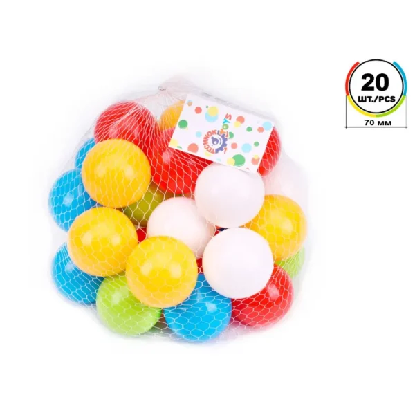 (8911) Set bile pentru bazin uscat