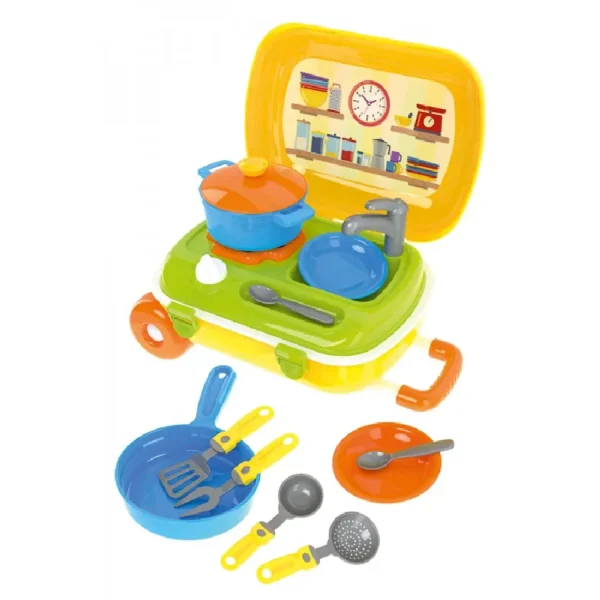 (6078) Bucatarie in set cu vesela