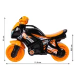 (5767) P (5767) Jucarie Motocicleta Tehnok - imagine 4