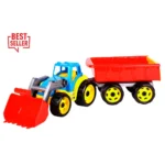 (3688) Tractor cu remorca si caus - imagine 2