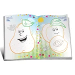 (43547) Marea carte de colorat. Fructe si legume - imagine 2