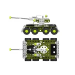 (4951) Constructor din metal "Tank" - imagine 3