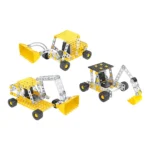 (9031) Constructor din metal "Autospeciala de constructie" 225 elemente - imagine 2