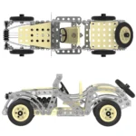 (4821) Constructor din metal 284 elemente - imagine 4