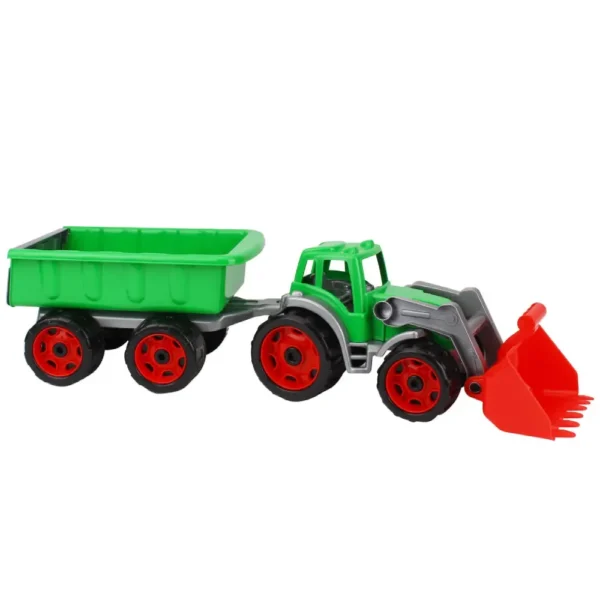 (3688) Tractor cu remorca si caus