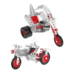 (1394) Constructor din metal "Motociclete" 198 elemente - imagine 2