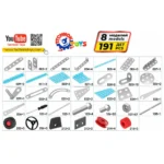 (1042) Constructor din metal "Transport aerian" 191 elemente - imagine 5