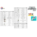(3862) Constructor din metal 334 elemente - imagine 6