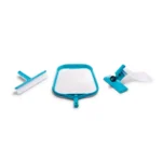 (29056) Set de curățare pentru piscine de până la 488 cm (plasă, perie, duză de aspirare cu sac)
