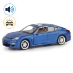 Mașină din metal Porsche Panamera S, scară 1:24, albastră, MSZ (68245A)