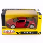 Mașină din metal Audi R8 GT scară 1:36, 3 culori, MSZ (10004) - imagine 11