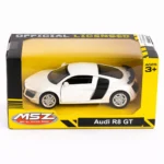 Mașină din metal Audi R8 GT scară 1:36, 3 culori, MSZ (10004) - imagine 14