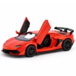 Mașină din metal Lamborghini Aventador SVJ63 scară 1:36, 2 culori, MSZ (10005) - imagine 3