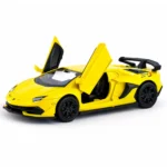 Mașină din metal Lamborghini Aventador SVJ63 scară 1:36, 2 culori, MSZ (10005) - imagine 7