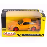 Mașină din metal Porsche 911 GT3 RS scară 1:36, 2 culori, MSZ (10006) - imagine 6