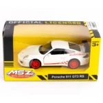Mașină din metal Porsche 911 GT3 RS scară 1:36, 2 culori, MSZ (10006) - imagine 10