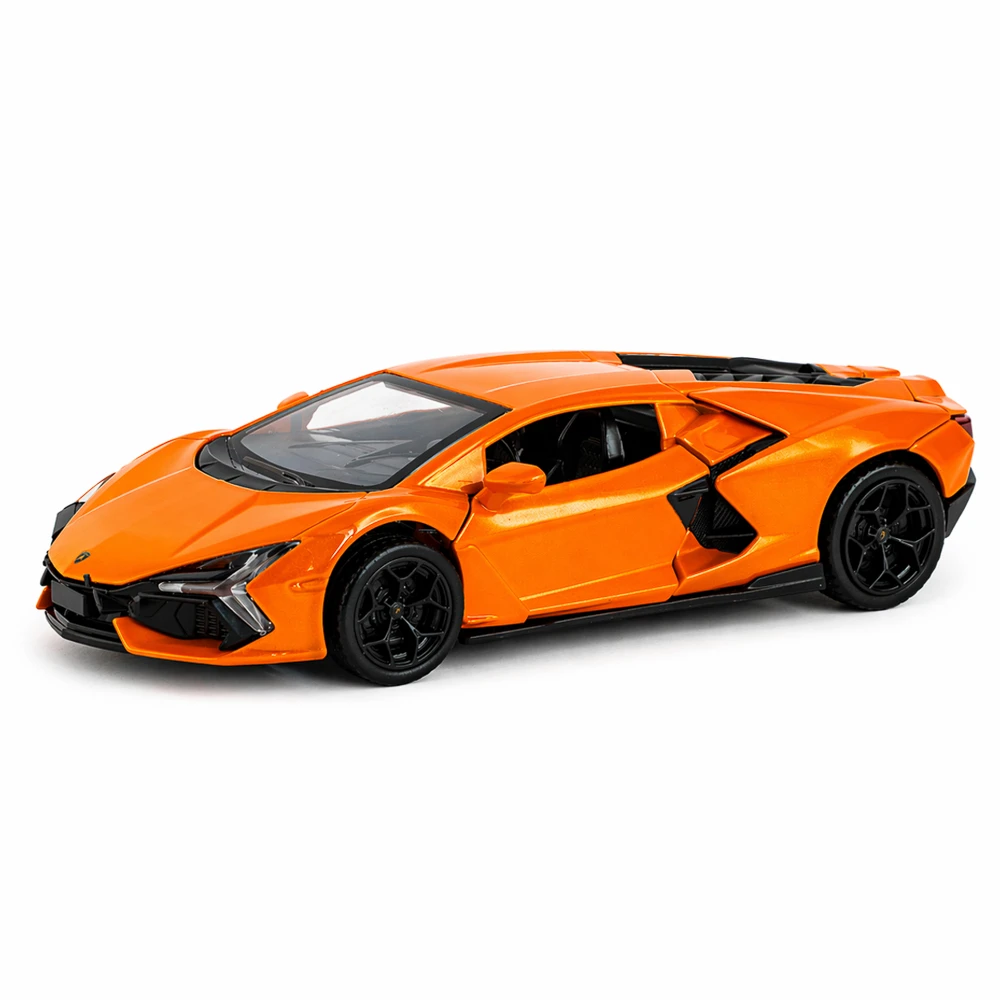 10013 orange 1 Mașină din metal Lamborghini Revuelto scară 1:36, 2 culori, MSZ (10013) - imagine 1