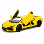 Mașină din metal Lamborghini Revuelto scară 1:36, 2 culori, MSZ (10013) - imagine 7