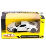 Mașină din metal Chevrolet Corvette C8 Z06 2024 scară 1:36, 3 culori, MSZ (10018) - imagine 7