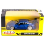 Mașină din metal BMW M4 DTM scară 1:36, 3 culori, MSZ (10024) - imagine 7