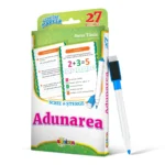 27 de cartonase. Scrie si sterge. Adunarea (02341)