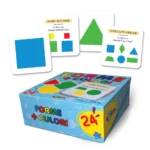 24 jetoane. Forme + culori (03393)