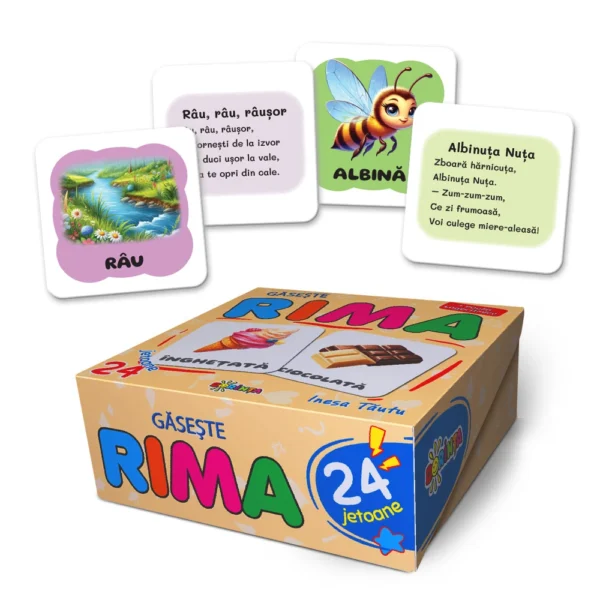 (03409) 24 jetoane. Gaseste Rima