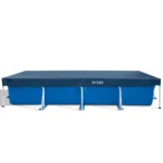 Prelată de acoperire pentru piscină cu cadru metalic Rectangular Frame 450×220 cm, Intex (28039)