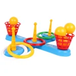 Set joc de îndemânare cu inele și ținte, Technok (3411)