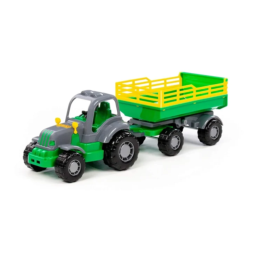 44563 Tractor cu remorcă Nr.2, Polesie (44563) - imagine 1