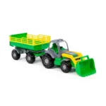 Tractor cu remorcă și cupă frontală Nr.2, Polesie (44808) - imagine 5