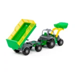 Tractor cu remorcă și cupă frontală Nr.2, Polesie (44808) - imagine 6
