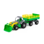 Tractor cu remorcă și cupă frontală Nr.2, Polesie (44808) - imagine 2