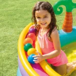 Centru gonflabil pentru copii cu tobogan „Planeta Dinozaurilor” INTEX (57135) - imagine 3