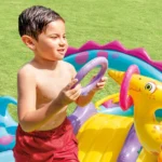 Centru gonflabil pentru copii cu tobogan „Planeta Dinozaurilor” INTEX (57135) - imagine 4