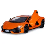 Mașină din metal Lamborghini Revuelto, scară 1:24, portocalie, MSZ (68200A/1) - imagine 3