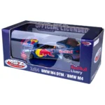 Mașină din metal BMW M4 (G82), scară 1:24, albastră, MSZ (68292A) - imagine 9